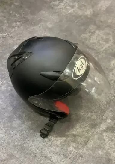 helmet after